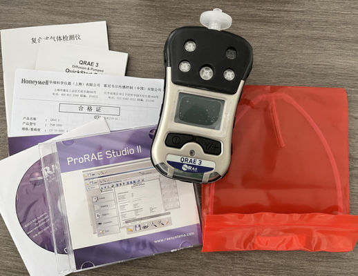 MicroRAE PGM-2600 Kiểm tra an toàn 4 khí không dây với theo dõi GPS thời gian thực và báo động tắt người