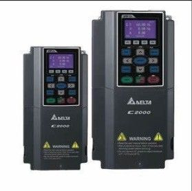 Delta VFD110C43A Ứng dụng điều khiển tần số biến đổi với điều khiển định hướng trường tích hợp PLC và bàn phím HMI LCD lớn