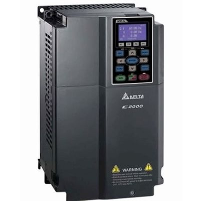 Delta VFD110C43A Ứng dụng điều khiển tần số biến đổi với điều khiển định hướng trường tích hợp PLC và bàn phím HMI LCD lớn