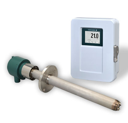Máy phân tích oxy Yokogawa Zr22g Zirconia với tín hiệu đầu ra 4-20MA và phạm vi đo O2 0,01 đến 100% thể tích để phân tích oxy và độ ẩm chức năng kép