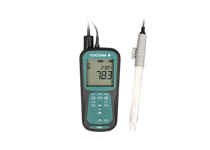 IP67 Máy đo độ pH di động với tính bù nhiệt độ tự động và màn hình chiếu sáng lớn để đo chính xác