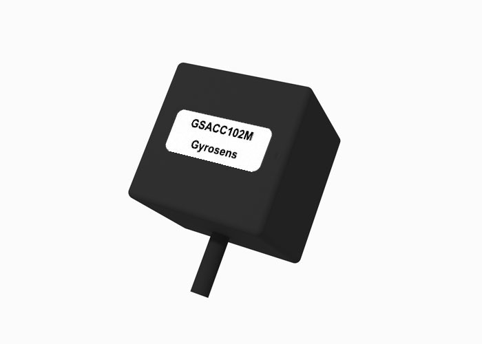 GSACC102M MEMS Accelerometer với ±10 g Range ≤ 1500 Hz Bandwidth và 100±30 mV/g Độ nhạy cho giám sát rung động cơ học