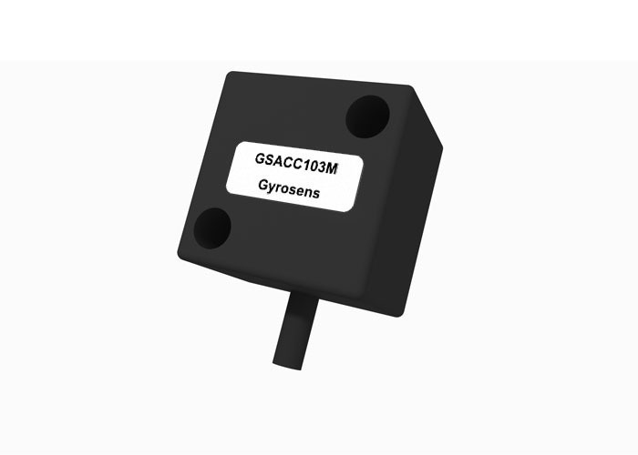 Gia tốc kế MEMS GSACC103M với dải đo ±2000 g, băng thông ≤ 5000 Hz và độ nhạy 0.15mV/g