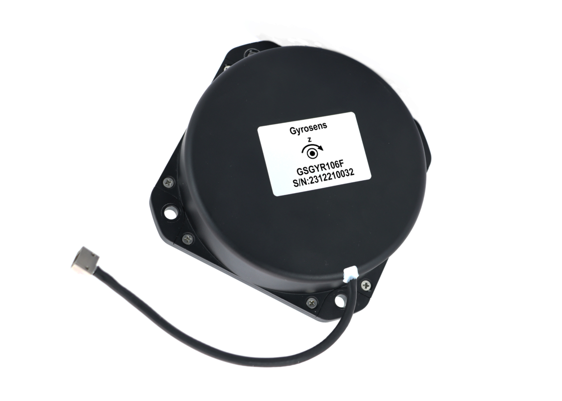 Con quay hồi chuyển sợi quang đơn trục GSGYR106F với khả năng phát hiện vòng kín kỹ thuật số, khởi động tức thì và độ lệch thấp để đo vận tốc góc chính xác