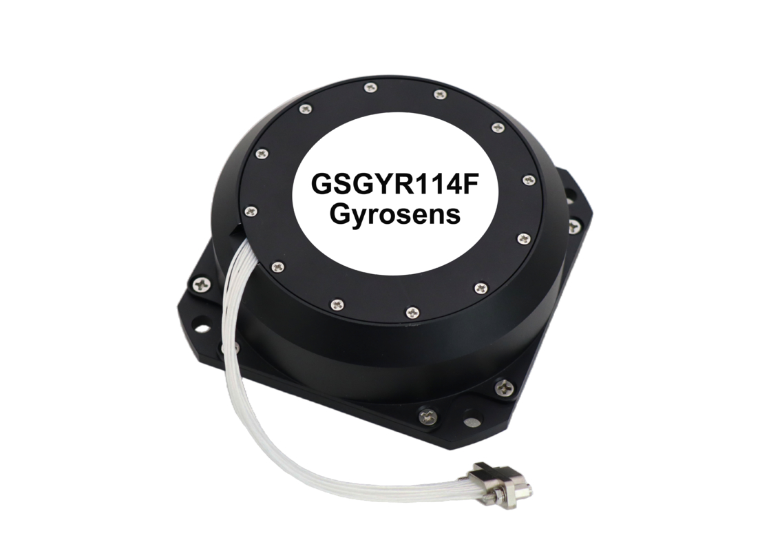 GSGYR114F Gyro Fiber Optic đơn trục với nguồn điện 5V duy nhất RS422 đầu ra và kích thước nhỏ gọn 98×98×35mm