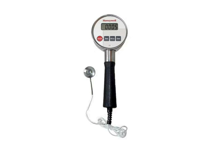 Honeywell Mô hình LC Chỉ số lực số với 50.000 lb phạm vi thép không gỉ khung mạc và tính năng chụp đỉnh