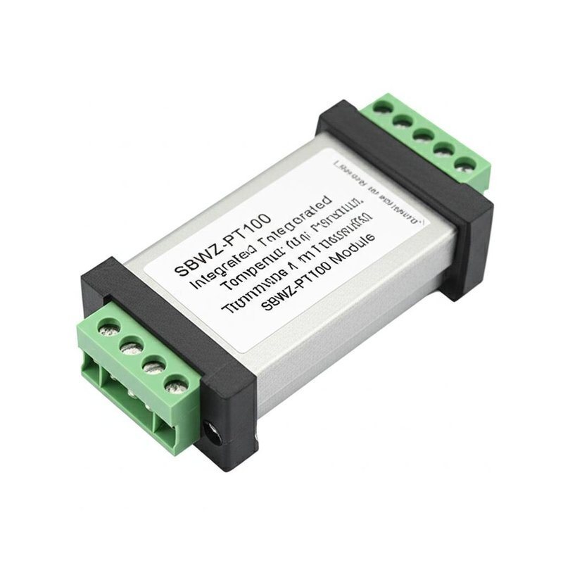 Mô-đun truyền nhiệt độ tích hợp SBWZ-PT100 với đầu ra 4-20mA, độ chính xác đo 0,2% và nhiệt độ hoạt động -40oC đến 120oC