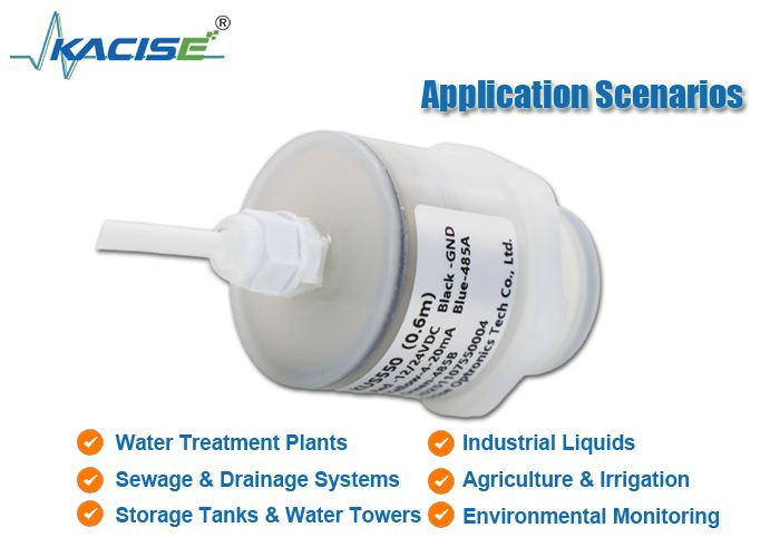 KUS550 Analog Output Ultrasonic Sensor for Short Distance Measurement with Low Power Consumption Bộ cảm biến siêu âm cho đo khoảng cách ngắn với tiêu thụ năng lượng thấp