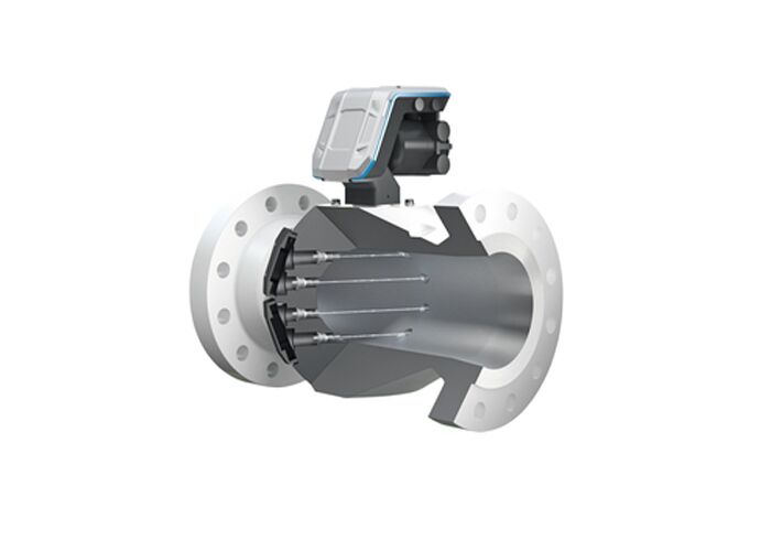 FLOWSIC600-XT Máy đo lưu lượng siêu âm với OIML R 137 Tuân thủ cho đo 30% Hydrogen và PowerIn Backup