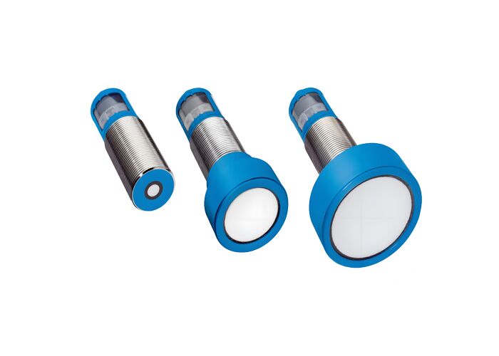 Cảm biến khoảng cách siêu âm UM30 với phạm vi cảm biến 8000 mm, độ chính xác đo cao và giao diện IO-Link