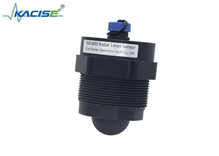 Cảm biến đo mực nước radar KWL800 với tần số 80 GHz, phạm vi đo 20 m và vỏ PTFE