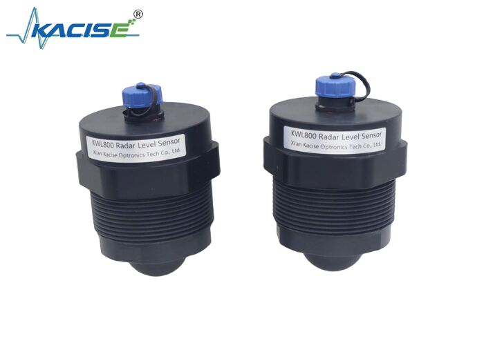 Cảm biến đo mực nước radar KWL800 với tần số 80 GHz, phạm vi đo 20 m và vỏ PTFE