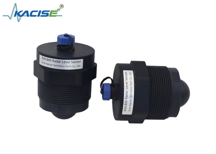 Cảm biến đo mực nước radar KWL800 với tần số 80 GHz, phạm vi đo 20 m và vỏ PTFE