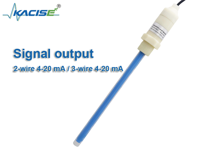 KSLV654-D Industrial Capacitive Level Sensor with IP68 Protection 200-10000 mm Range and High-Strength Nylon Housing