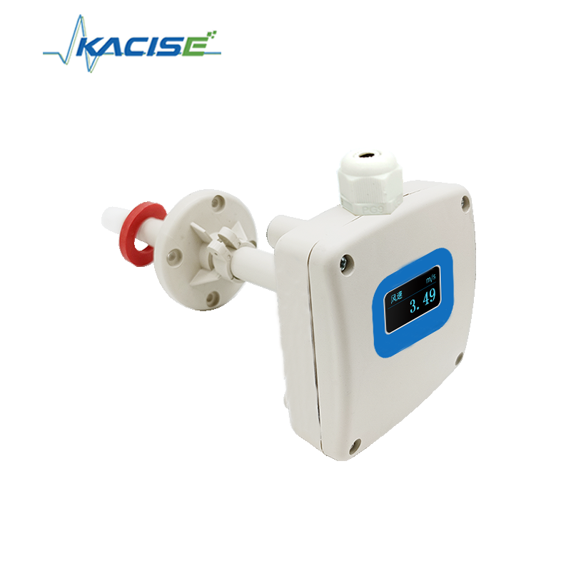 KQS-PWS cảm biến tốc độ gió ống chống ăn mòn nhiệt độ cao với tốc độ khởi động gió thấp ≤ 0,1 m/s