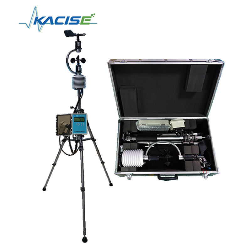 Trạm thời tiết di động KQZ-BX với thiết kế hoàn toàn chống nước, pin tích hợp và cấu trúc gấp / kính thiên văn