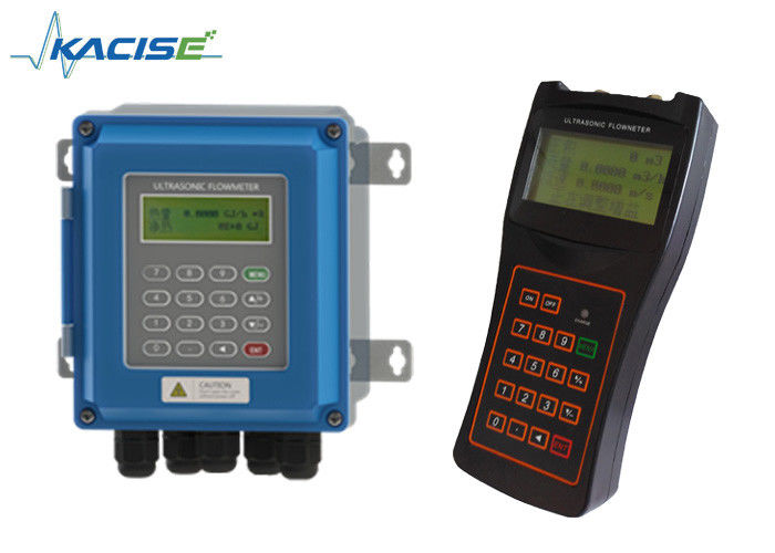 Máy đo lưu lượng siêu âm cầm tay có độ chính xác cao ±1% với giao tiếp Modbus RS485 để đo lưu lượng nước kỹ thuật số