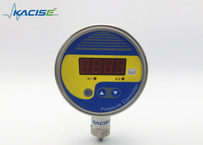 Đồng hồ đo áp suất kỹ thuật số có độ chính xác cao quá tải IP65 24V 200% với màn hình LED 0,56 inch