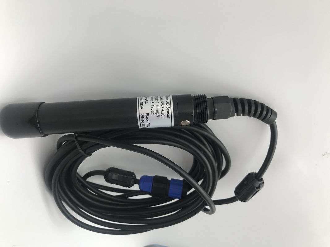 Cảm biến oxy hòa tan huỳnh quang có bù nhiệt độ tự động Không cần chất điện phân và đầu ra RS485