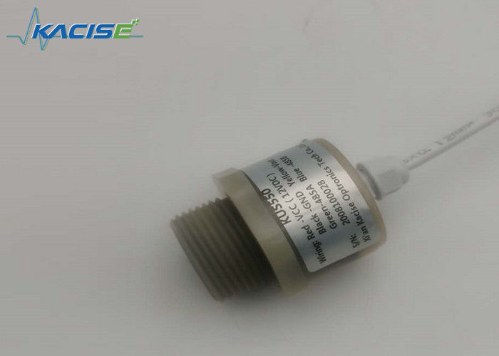 Bộ cảm biến biến siêu âm PVDF 100kHz 24V với bảo vệ IP68 để đo mức độ chính xác cao