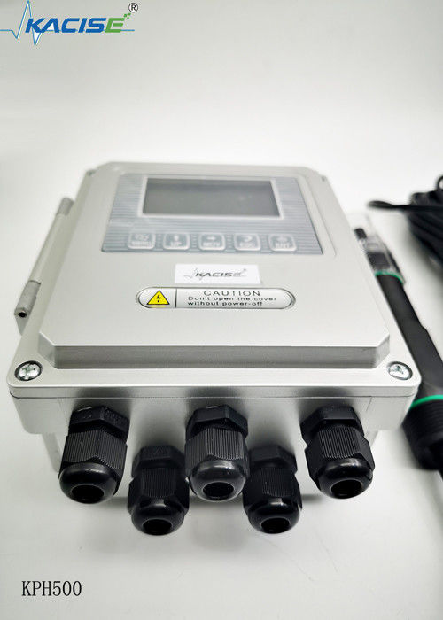 KPH500 PH cảm biến Máy phân tích chất lượng nước với phạm vi đo 0-14PH Tiền bồi thường nhiệt độ tự động và 485 Truyền thông