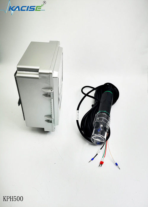 KPH500 PH cảm biến Máy phân tích chất lượng nước với phạm vi đo 0-14PH Tiền bồi thường nhiệt độ tự động và 485 Truyền thông