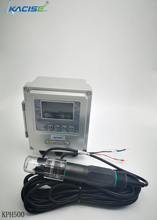 KPH500 PH cảm biến Máy phân tích chất lượng nước với phạm vi đo 0-14PH Tiền bồi thường nhiệt độ tự động và 485 Truyền thông