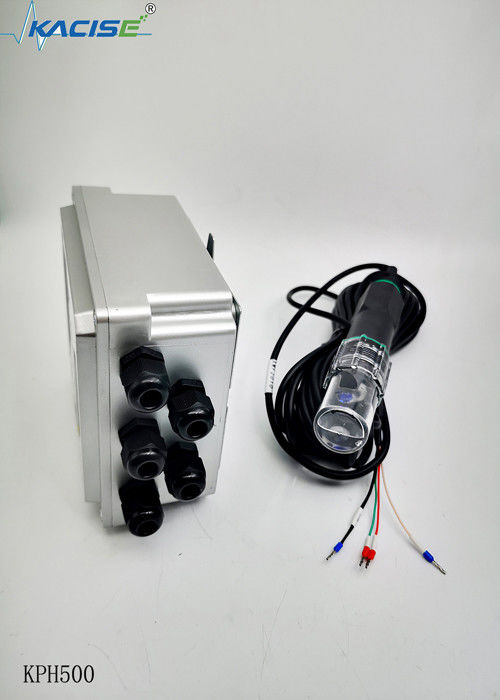 KPH500 PH cảm biến Máy phân tích chất lượng nước với phạm vi đo 0-14PH Tiền bồi thường nhiệt độ tự động và 485 Truyền thông