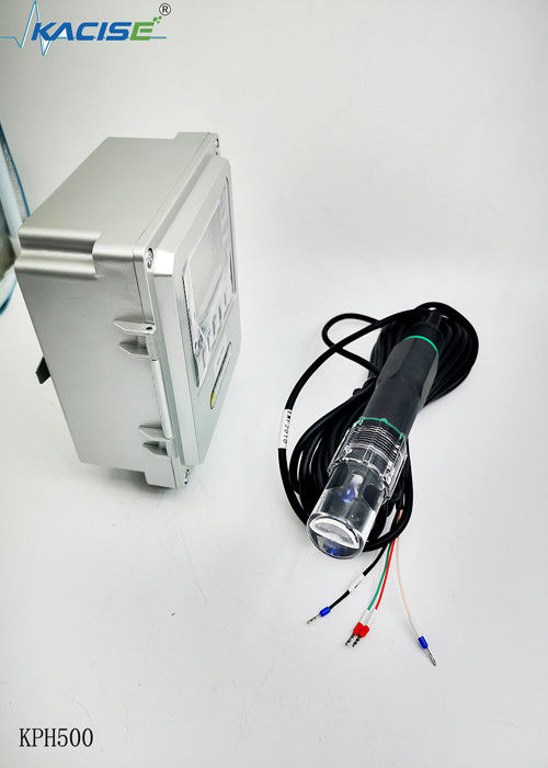 KPH500 PH cảm biến Máy phân tích chất lượng nước với phạm vi đo 0-14PH Tiền bồi thường nhiệt độ tự động và 485 Truyền thông
