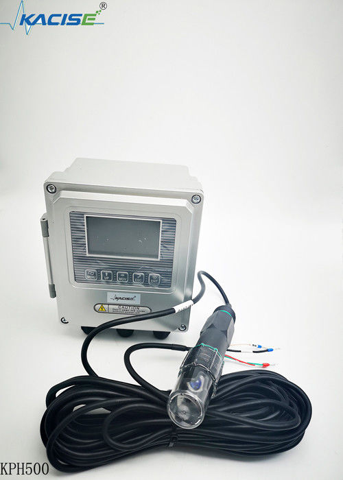 KPH500 PH cảm biến Máy phân tích chất lượng nước với phạm vi đo 0-14PH Tiền bồi thường nhiệt độ tự động và 485 Truyền thông