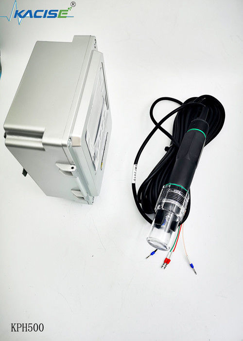 KPH500 PH cảm biến Máy phân tích chất lượng nước với phạm vi đo 0-14PH Tiền bồi thường nhiệt độ tự động và 485 Truyền thông