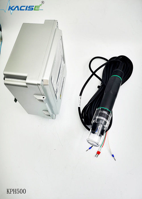 KPH500 PH cảm biến Máy phân tích chất lượng nước với phạm vi đo 0-14PH Tiền bồi thường nhiệt độ tự động và 485 Truyền thông