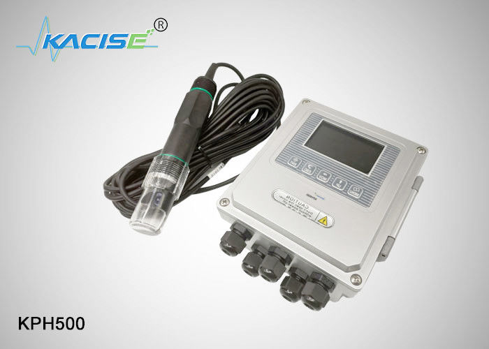 KPH500 PH ORP Meter với phạm vi đo 0-14PH 2% độ chính xác hiệu chuẩn và cảm biến chất lượng nước liên lạc RS485