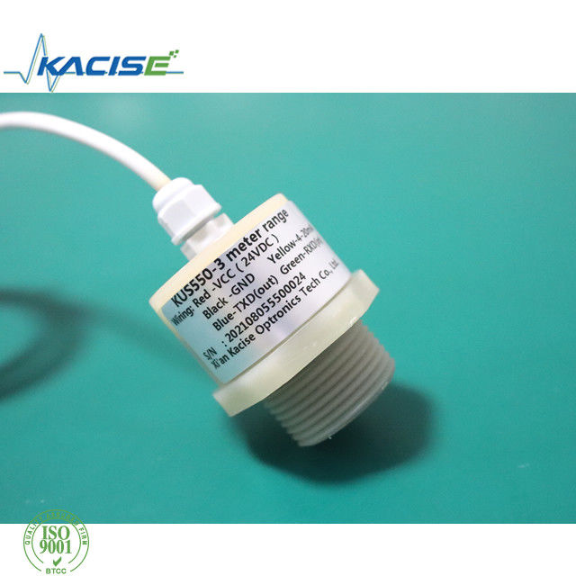 RS485 đầu ra IP68 chống nước chống ăn mòn PTFE cảm biến mức độ siêu âm KUS550