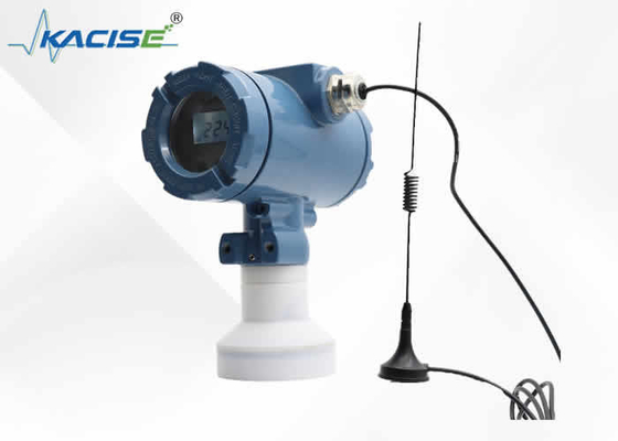 Màn hình LCD chống nước Máy đo mức độ siêu âm Cài đặt thẳng đứng